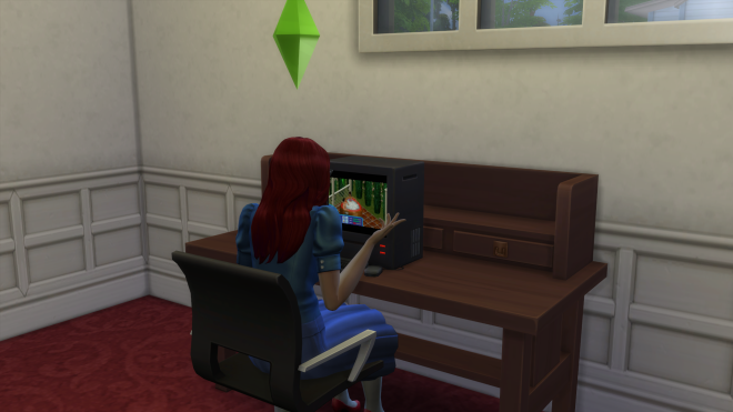 A Sim playing the Sims - Simception!